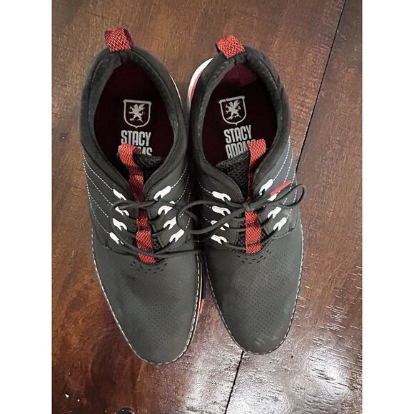 Stacey Adams Redzone Collection Men’s Leather Lace up Black Casual Shoes 11m - Picture 2 of 9